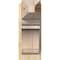 Ekena Millwork Olympic Craftsman Rough Sawn Outlooker, Douglas Fir, 8"W x 16"D x 20"H OUT08X16X20OLY04RDF - alternate 3